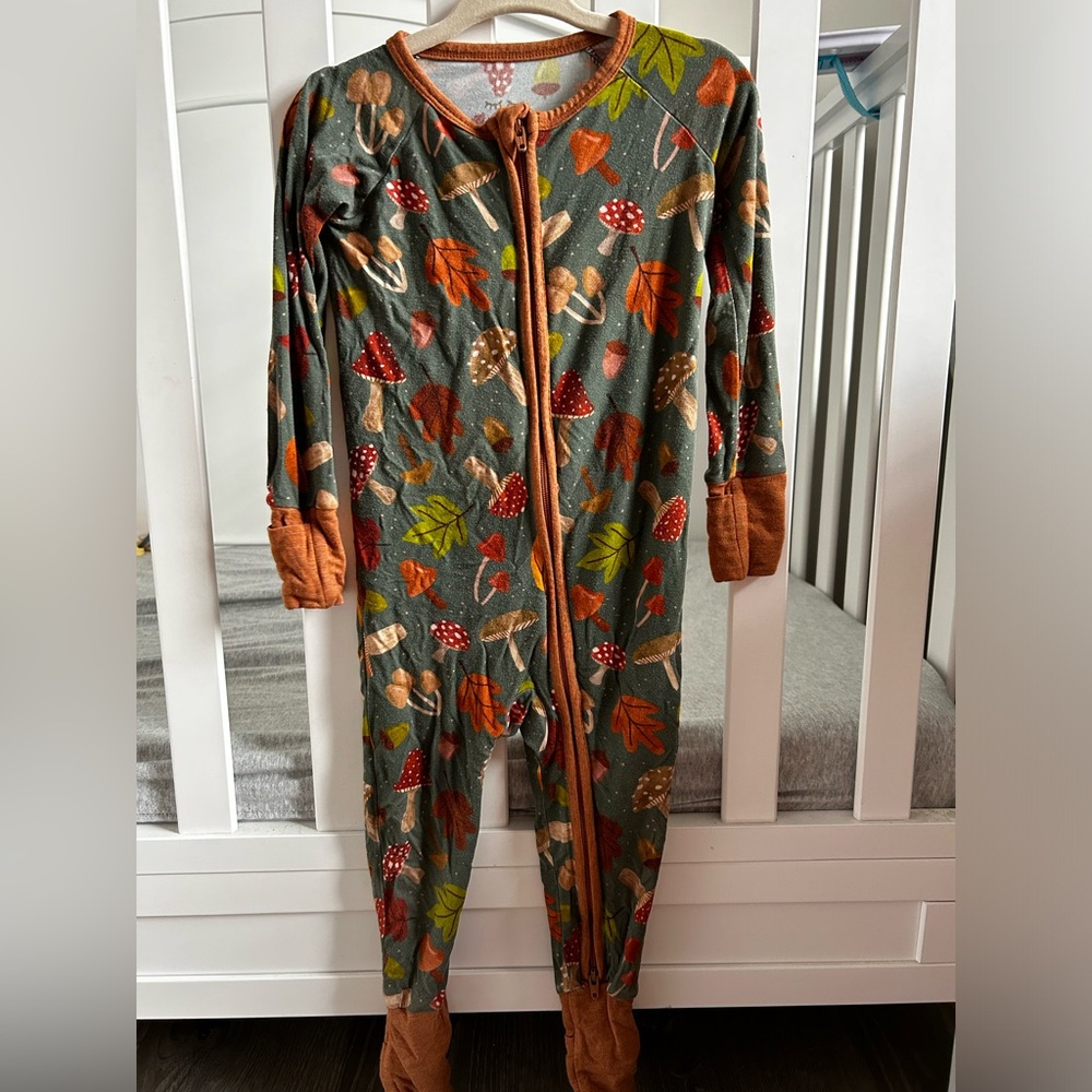 Little Sleepies woodland forest zippy 12-18 months